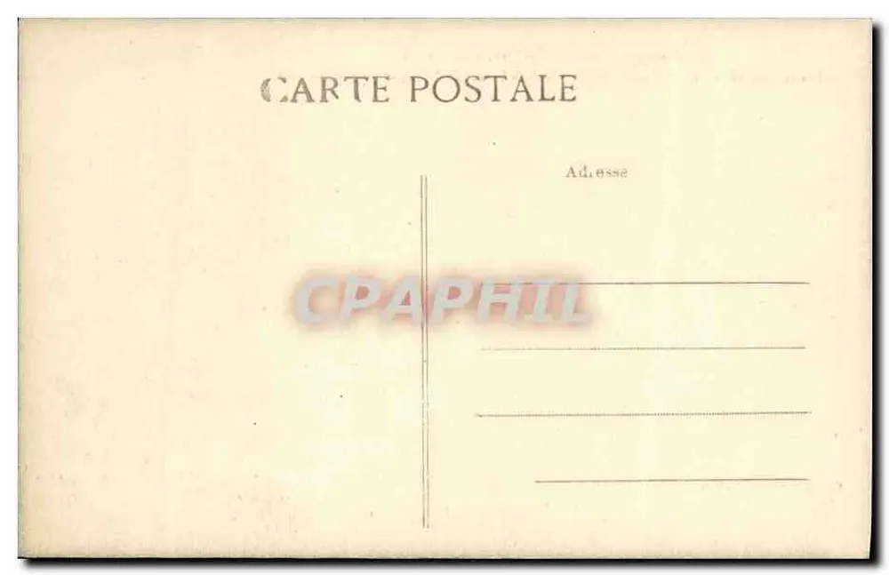 A Costa Bretã — Uma Maré Alta — Coleção VILLARD, Quimper - Verso