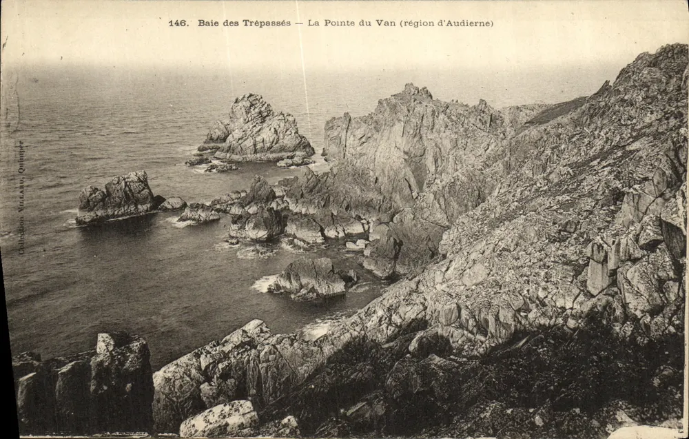 Bucht der Toten — La Pointe du Van (Region Audierne) — Verlag: Chabignon, Quimper, Nr. 146 - Vorderseite