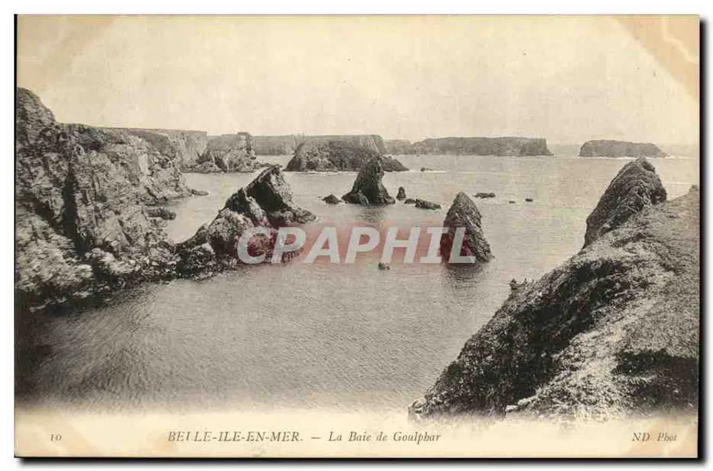 Belle-Île-en-Mer — La Baie de Goulpbar — ND Phot - Vorderseite
