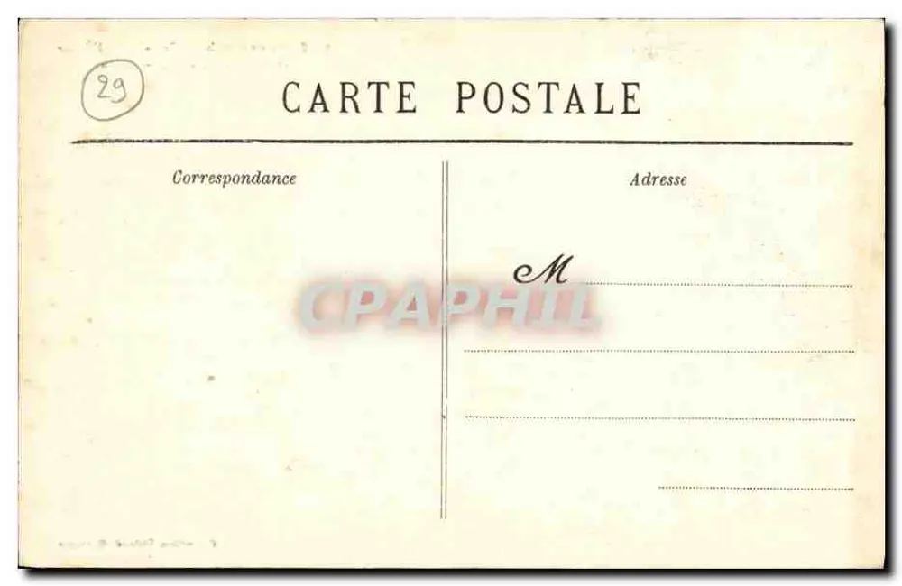 Penmarc'h — Portale der Kirche und des Friedhofs Saint-Nonain — Sammlung Villard, Quimper - Rückseite