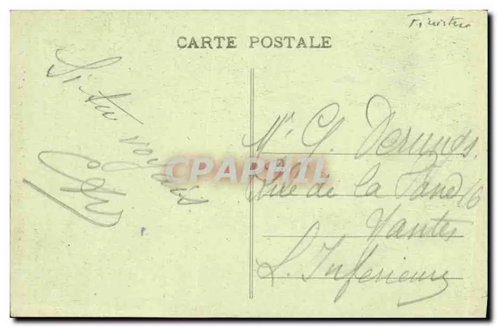 Huelgoat — La Caverne du Diable — éditeur Huelgoat, n° 2061 - Verso