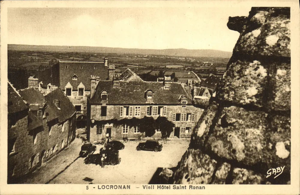 Locronan — Viejo Hotel Saint Ronan — Saby - Anverso