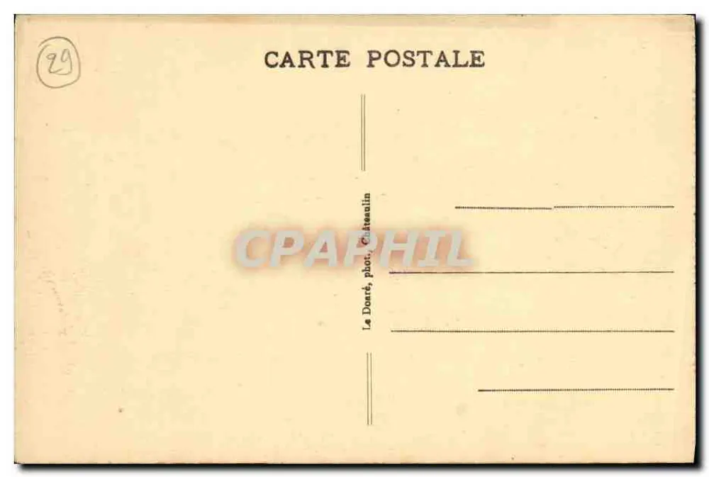 Locronan-Troménie — Pilgerung zur Kapelle Pényty — La Douré, phot. Galesnalin - Rückseite