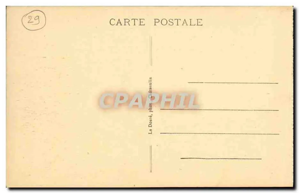 Locronan - Großer Pardon der Troménie — Kapelle Saint-Roch, 42 rustikale Kapellen über 12 km - Rückseite