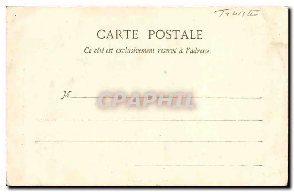 Roscoff - Igreja de Croaz Baz — Audrieu, Editor, Morlaix, n°7 - Verso