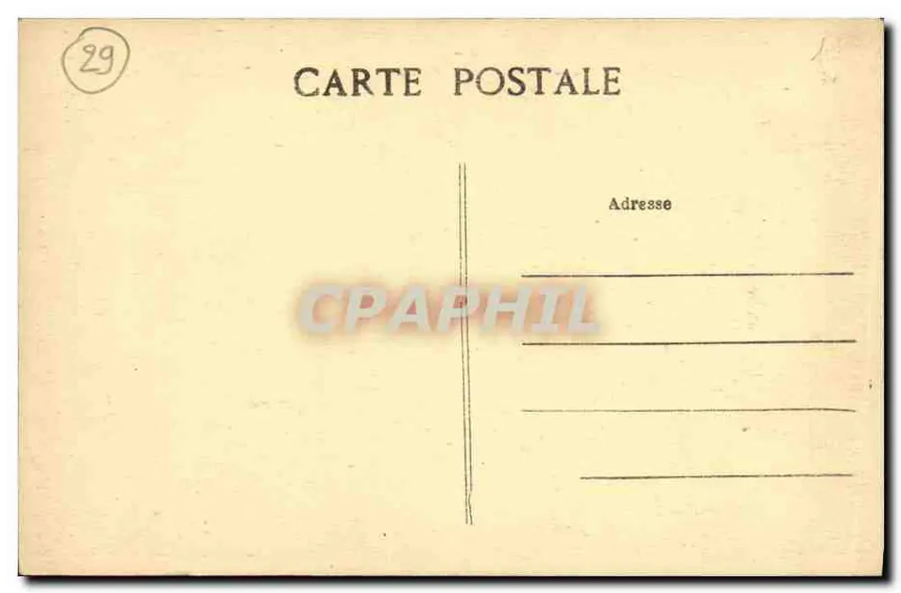 Quimper — Tourcelettes und alte Häuser am Steir — Édition Villard, Quimper - Rückseite