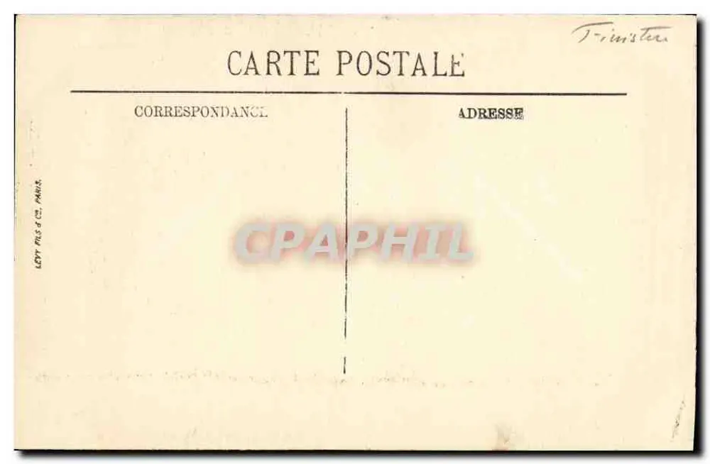 Morlaix — Velhas Casas — Grande Rue — LL. - Verso