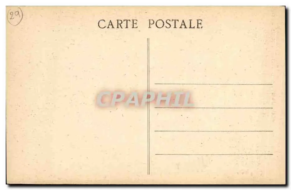 Calvario de Proucastel-Daoulas — fachada sureste — editor St B. Harmonic, n° 5929 - Reverso