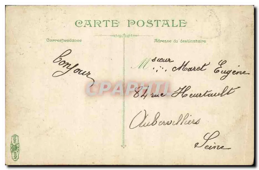 Artillerie. Auf dem Weg zum Polygon — 3717 — Verlag NADAL PHOTO - Rückseite