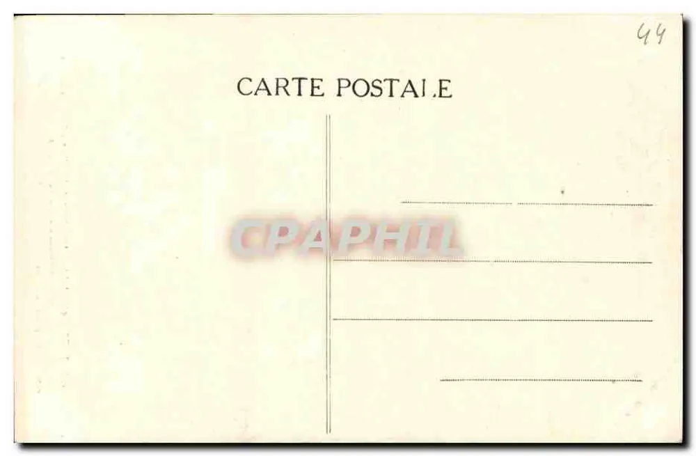 Batz (Loire-Inf.) — Innenansicht der Kirche — Gewölbe mit Darstellung der Heiligen Veronique — Sammlung F. Chapeau, Nantes - Rückseite