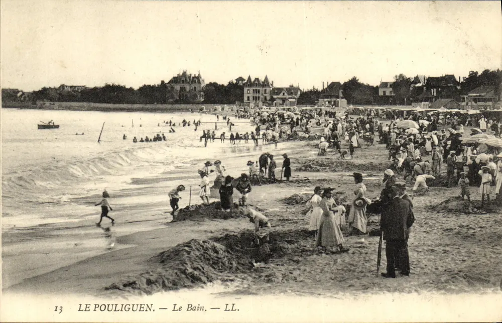 Le Pouliguen — O Banho — LL. - Frente