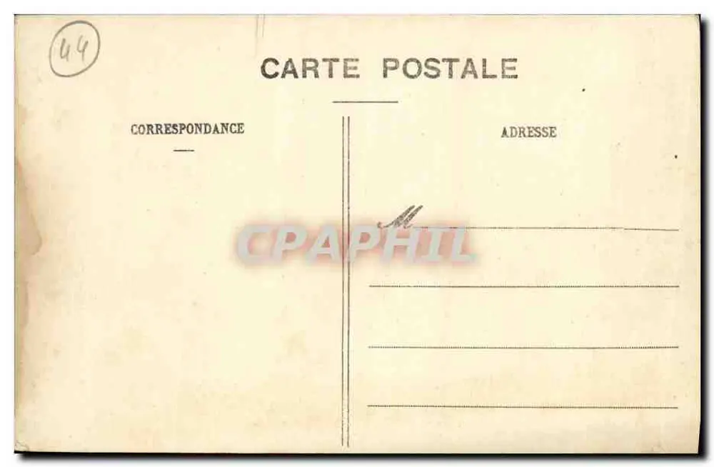 Planta da cidade de Saint-Nazaire — reprodução da Démocratie de l'Ouest - Verso