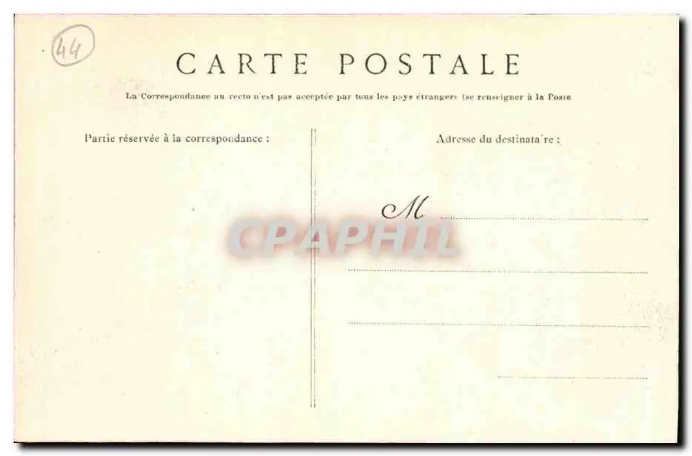 Saint-Nazaire — Der Botanische Garten — Collection Delaveau - Rückseite