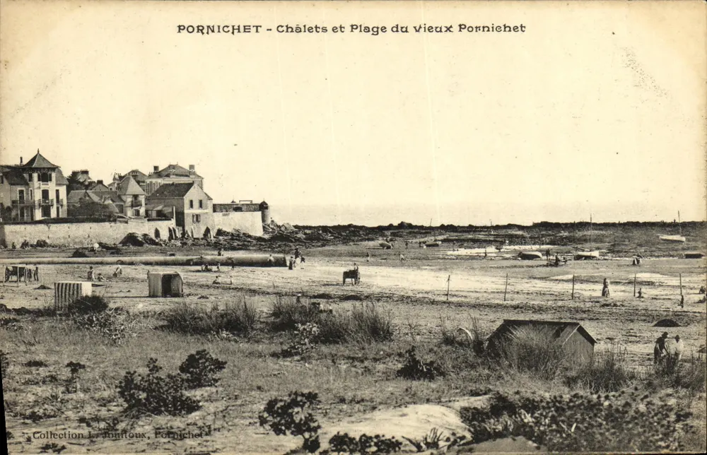 Pornichet - Chalets und Strand des alten Pornichet — Sammlung Le Ronfoux, Pornichet - Vorderseite