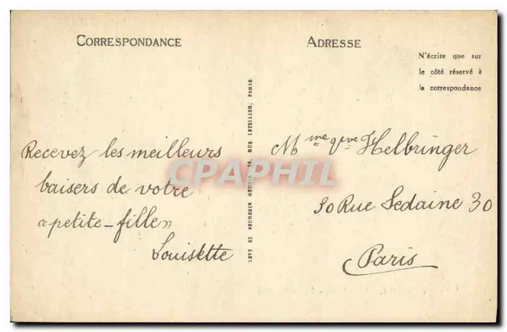 Pornichet - Avenida Yolande — LL, n°68 - Verso