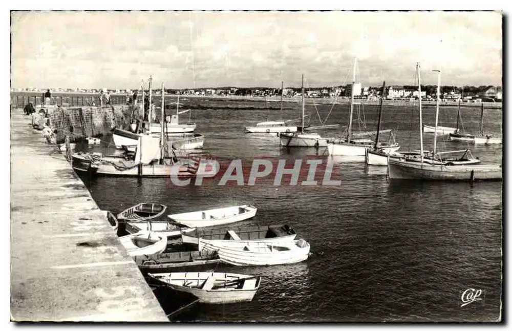 Porto de pesca — barcos e cais — editor CAP, n° (61) - Frente