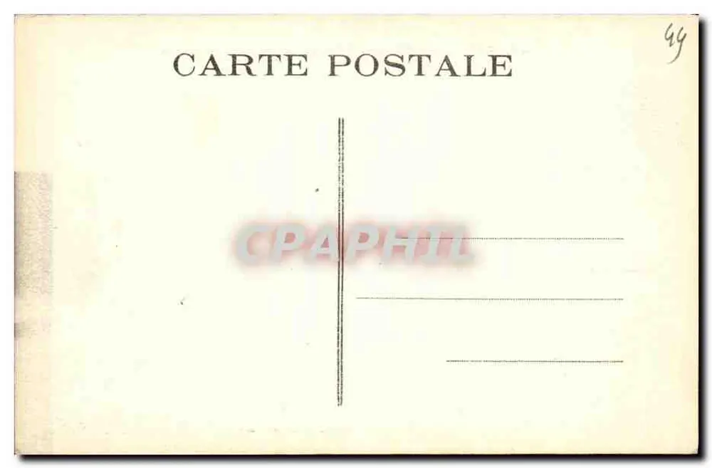 Pornichet-Bonne-Source (L.-Inf.) — Ponta dos Rochos — Fototipo Vasselier, Nantes - Verso