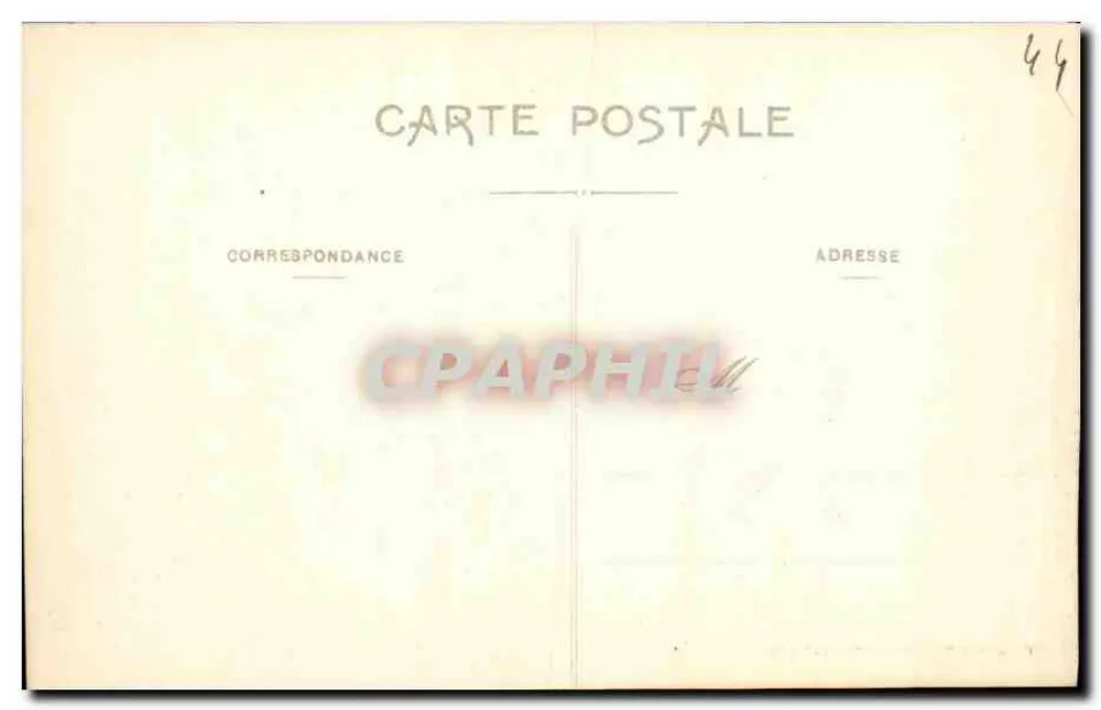 Pornic (Loire-Inf.) — Die Küste und der Strand Noéveillard — Sammlung F. Chapeau, Nantes - Rückseite