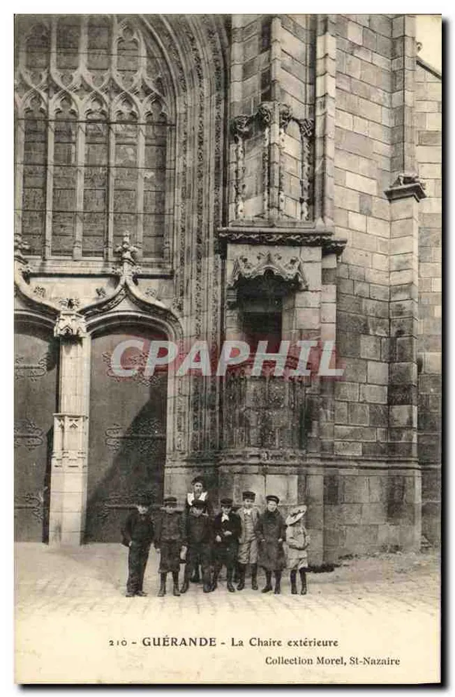 Guérande - Der Außenpulpit — Sammlung Morel, St-Nazaire - Vorderseite