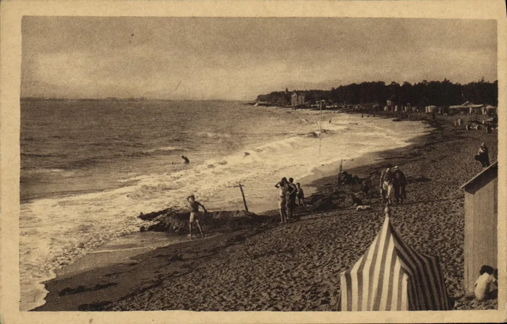 Saint-Brevin-les-Bains — Allgemeiner Blick auf den Strand — Les Éditions J. Nozaïs, Nr. 140 - Vorderseite