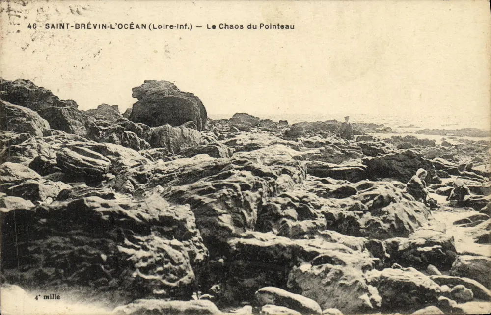 Saint-Brévin-l'Océan (Loire-Inf.) — O Chaos do Pointeau — Editor desconhecido, n° 46 - Frente