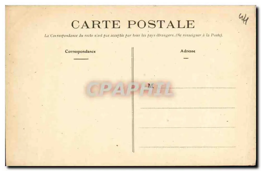 Piriac - Der Kai - Chalets des Fort Baron — Phototypie Vassellier, Nantes, n°392 - Rückseite