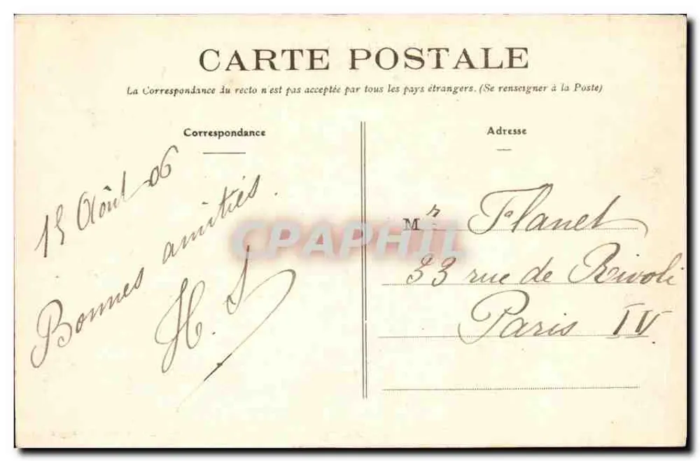 Piriac (L.-Inf.) - A Ponte e seu Farol — Fototipia Vasselier, Nantes - Verso