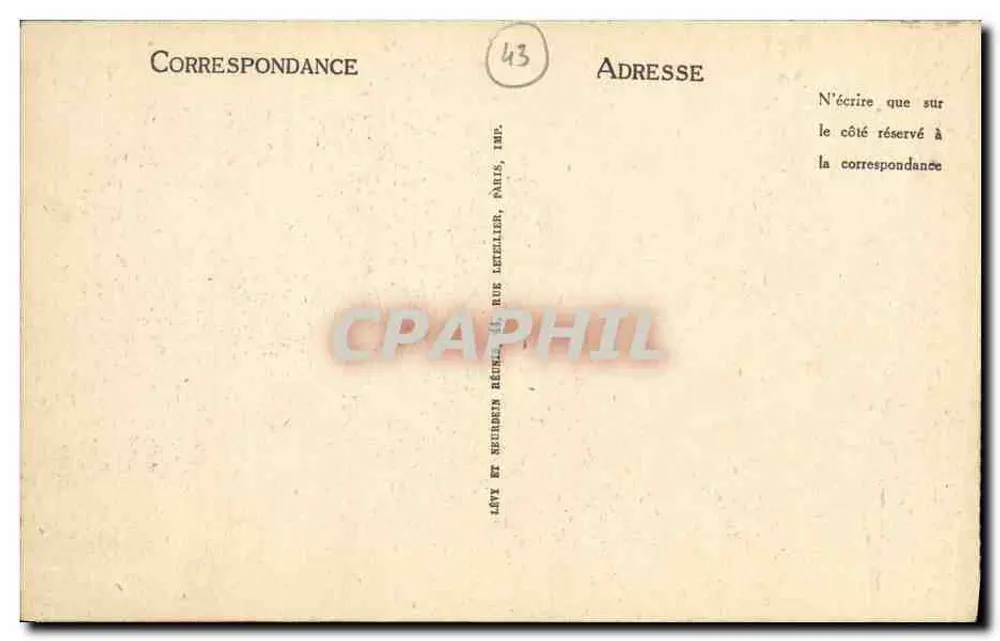 Le Puy — Museu Crozatier — LL - Verso