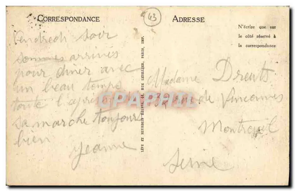 Le Puy — Die Kathedrale und Rocher Corneille — LL - Rückseite