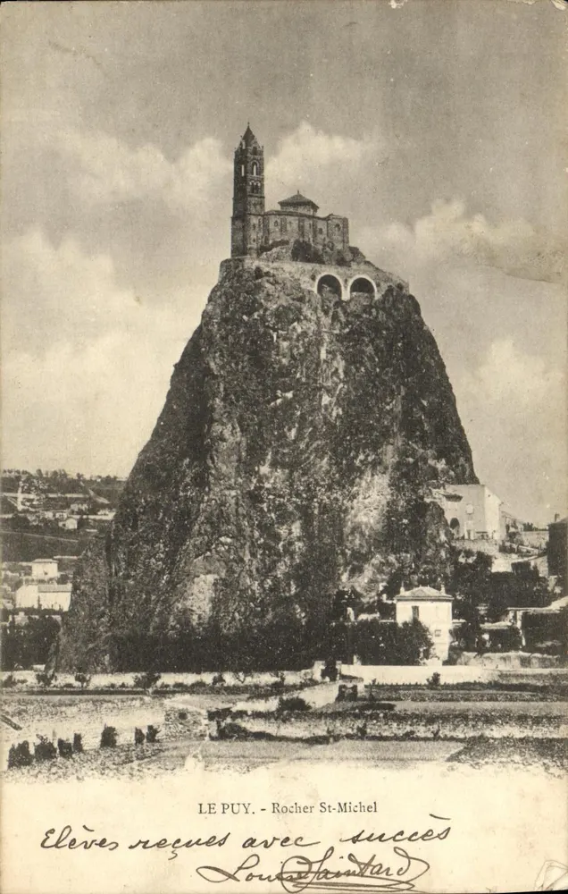 Le Puy - Rocher Saint-Michel — editor desconhecido, número de série não visível - Frente