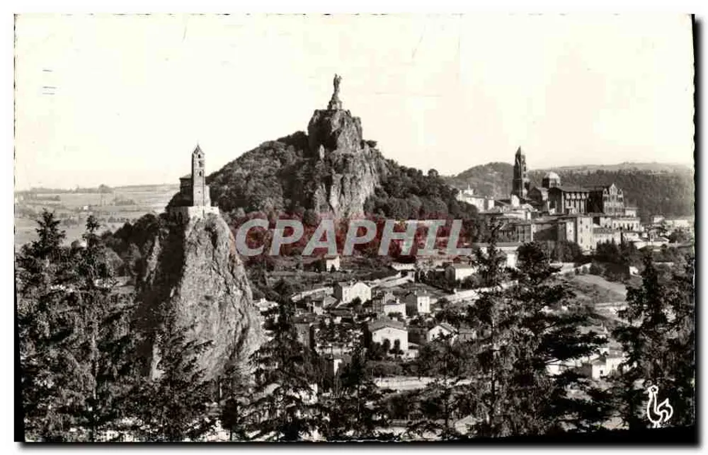 Le Puy-en-Velay — vista geral — Les Tirages Modernes, n°6 - Frente