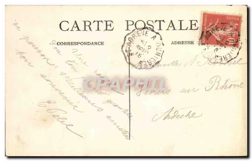 Le Chambon-de-Tence (Hte-L.) alt. 960 m. — Curativo de ar — Le Lignon em Roche-Duc — S. Bard, editor - Verso