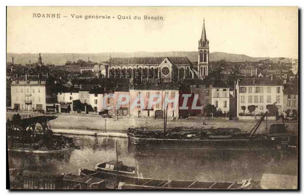 Roanne — Allgemeiner Blick — Quasi du Bassin - Vorderseite