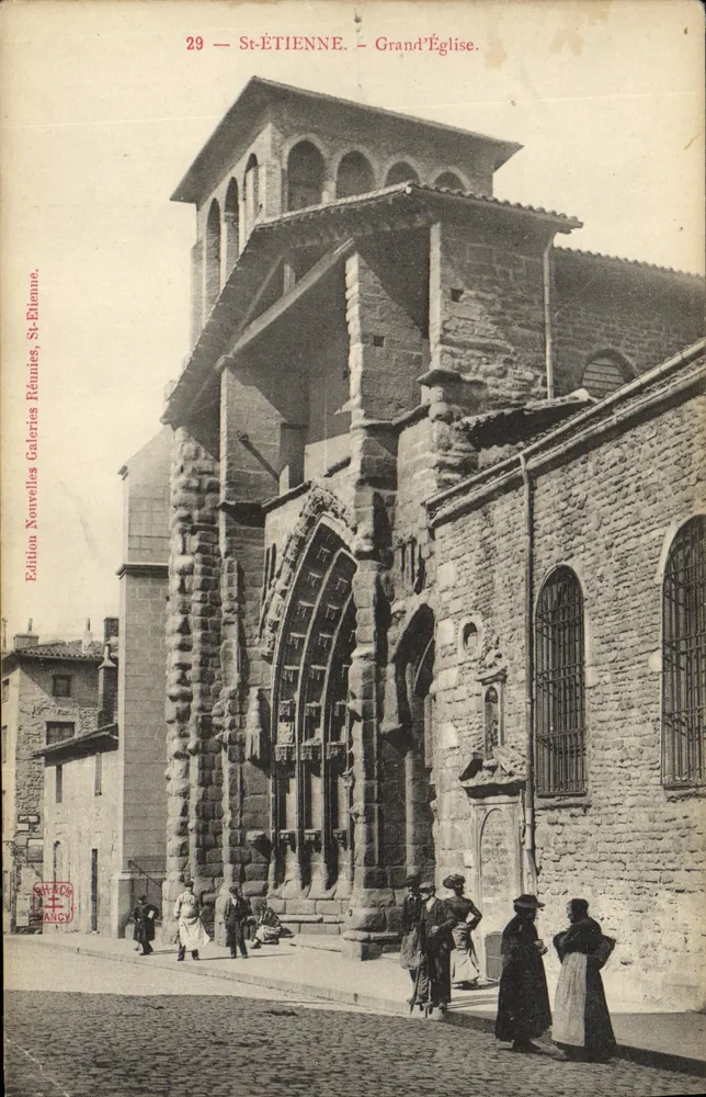 St-ÉTIENNE — Grand'Église — Editie Nouvelles Galeries Frénies, St-Étienne, n°29 - Voorkant