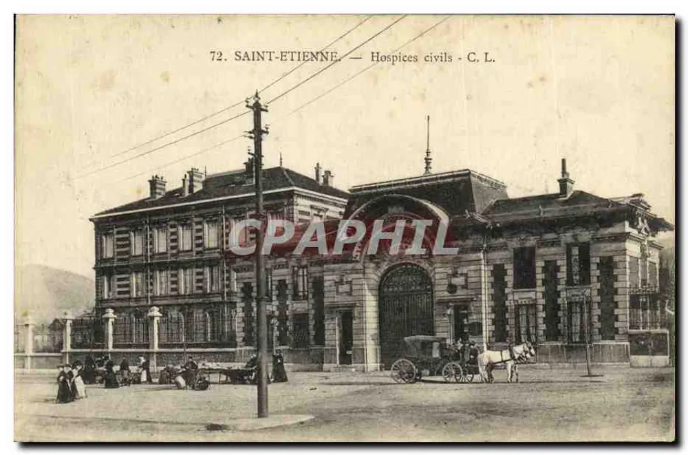 Saint-Étienne — Zivile Krankenhäuser - C.L. - Vorderseite