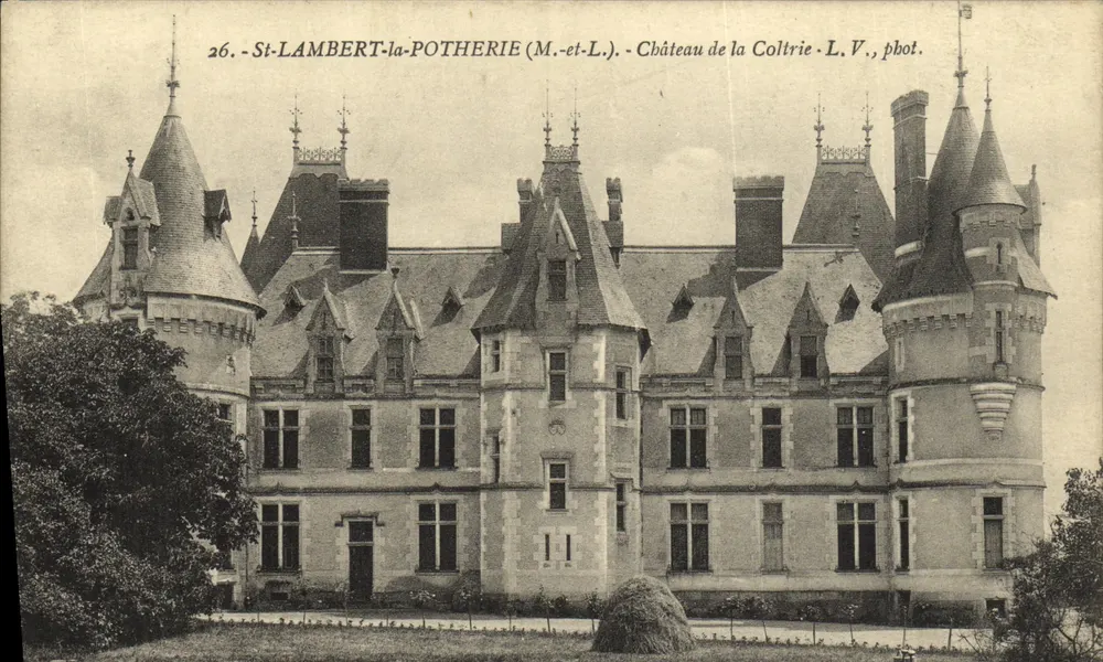 St-Lambert-la-Potherie — Schloss Coltrie — L.V., pbot. - Vorderseite