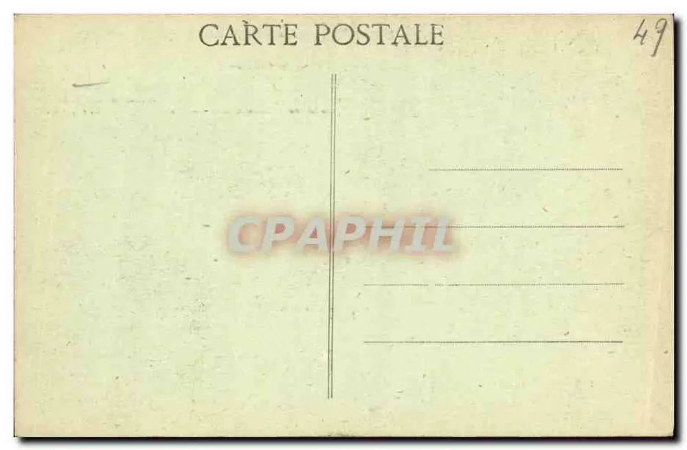 Le Plessis-Macé (Maine-et-Loire) — Château — L. V., phot. n°150 - Verso