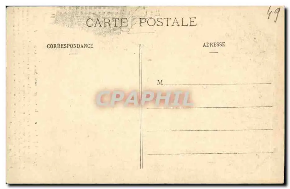 Angers - Die Kathedrale und die St. Maurizius-Treppe — L. V. phot. - Rückseite
