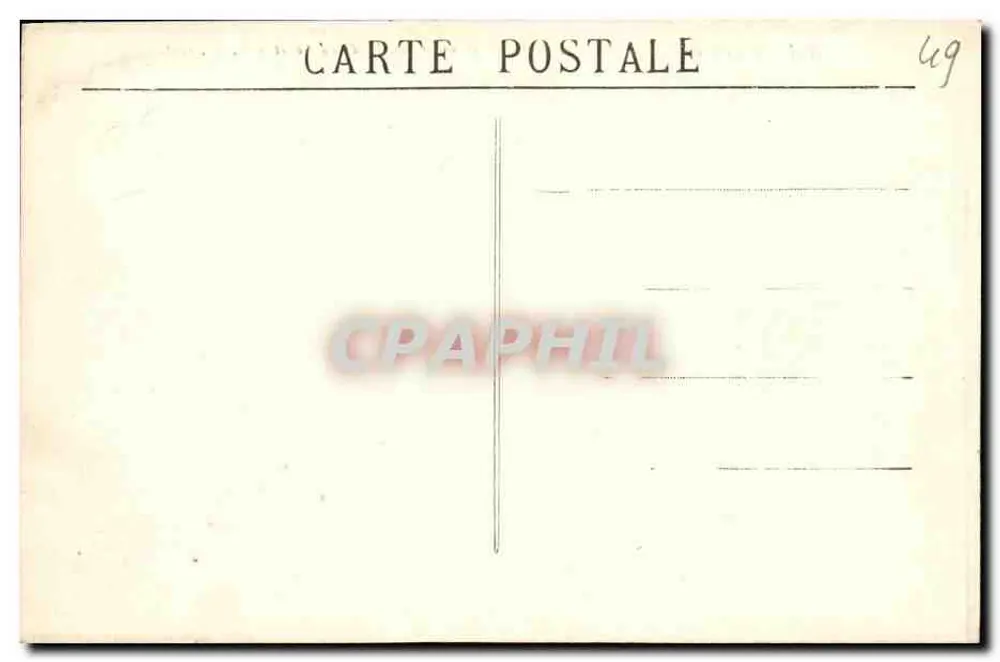 Um ANGERS — La Roche d'Erigné und die Ufer des Louet — L. V., phot. - Rückseite