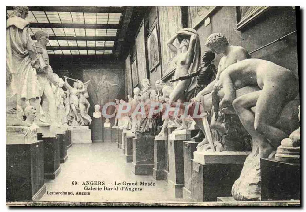 Angers — Das Große Museum — Galerie David d'Angers - Vorderseite