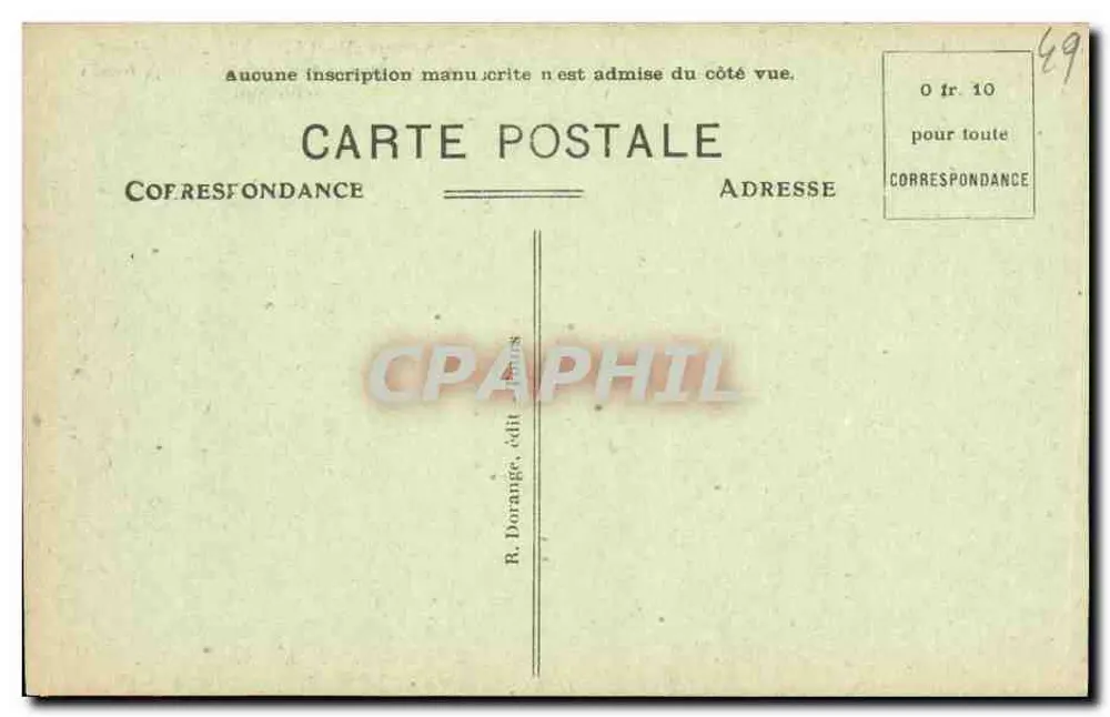 Angers (M.-et-L.) — Krankenhaus St-Jean, seit 1874 zum Archäologischen Museum umgewandelt — Südseite - Rückseite