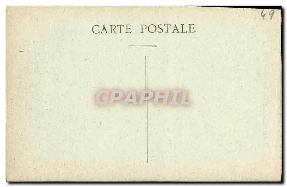 Angers — Die Kathedrale und die Straße Saint-Maurice — L. V. phot. - Rückseite