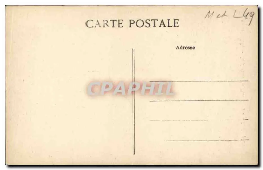 Angers — O Castelo dos Duques de Anjou — L. V., fot. - Verso