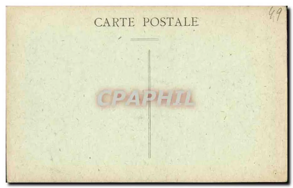 Angers — Garten des Mail — Vogelperspektive — L. V. phot. - Rückseite