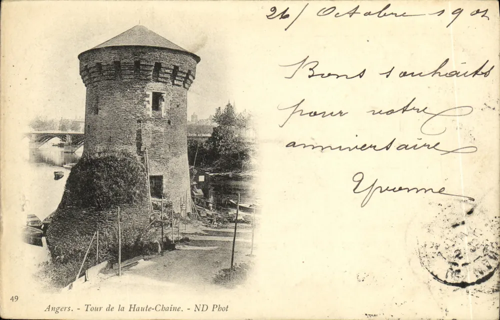 Angers - Turm der Hochkette — ND Phot, n°49 - Vorderseite