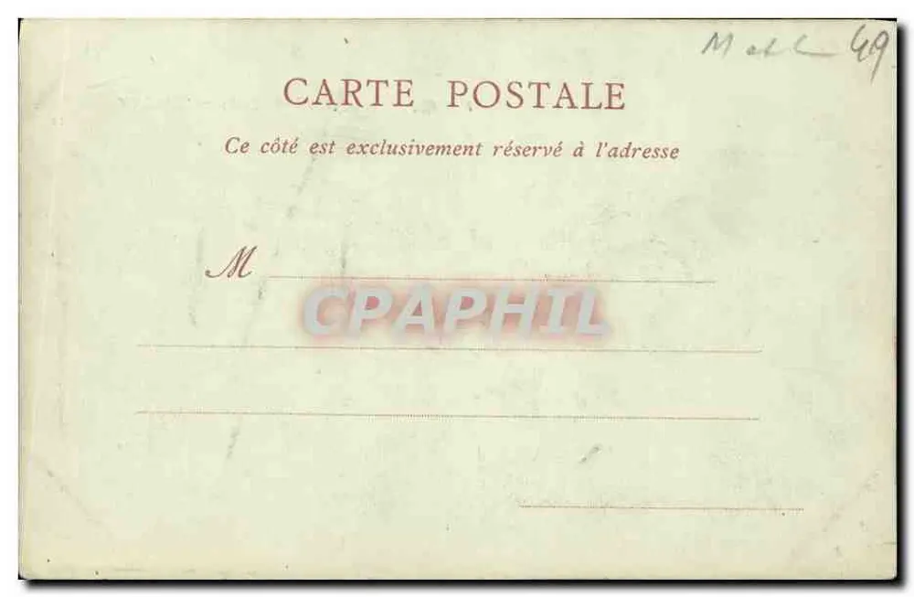 Angers — Il Castello, Lato Nord — ND Phot - Verso