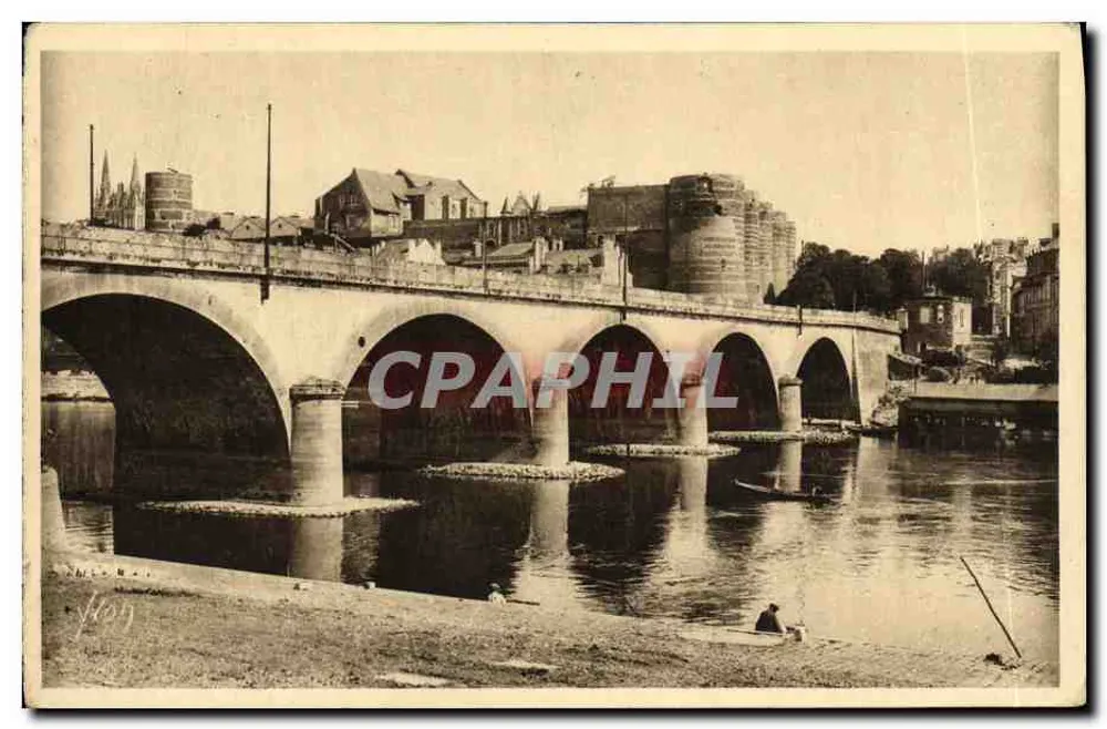 Angers — Pont de la Basse-Chaine — Les Éditions d'Art Yvon, Paris - Frente