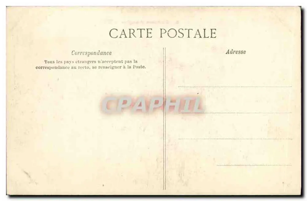 Brissac — O Castelo — Environs de Angers — C. L. C. - Verso