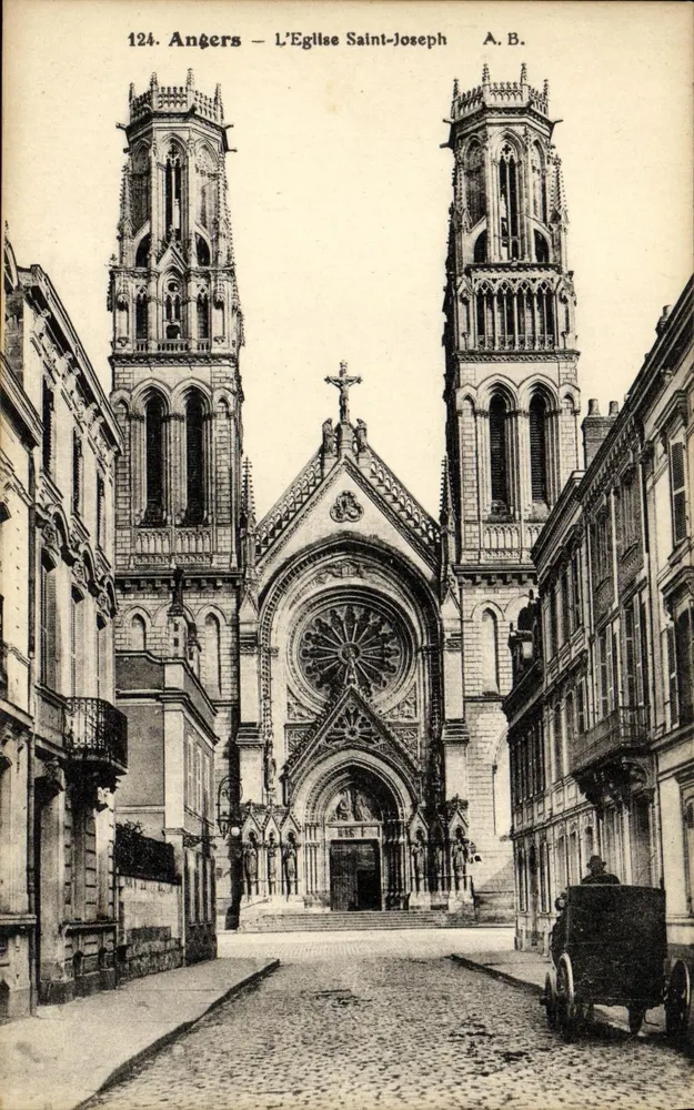 Angers — De Kerk van Sint-Jozef — A.B. n°124 - Voorkant