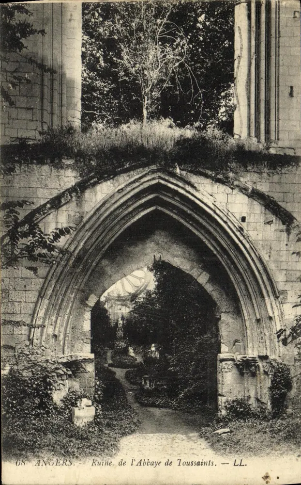 Rovina dell'Abbazia di Toussaints — Angers — LL - Recto